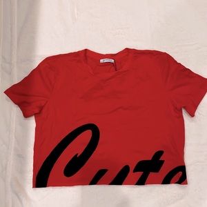 T-shirt cropped